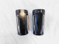 Harley Road King Electra Glide & Softail Slotted Front Fork Slider Cover Tins - C3 Cycle