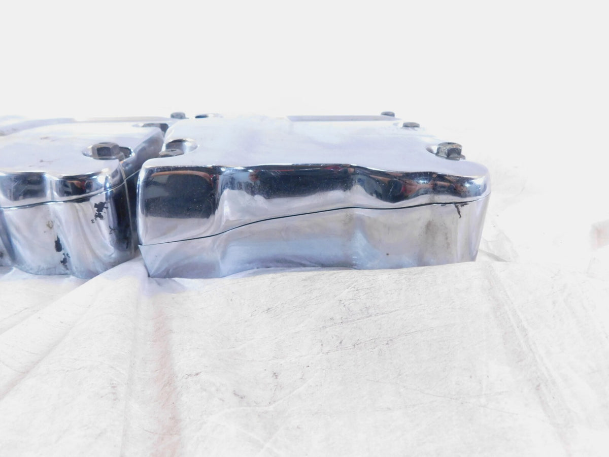 Harley Davidson Touring Dyna & Softail Chrome Cylinder Head Rocker Boxes - C3 Cycle