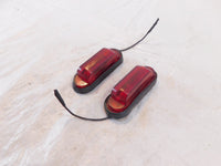 1982-1983 Yamaha XJ750 Maxim 750 Rear Number License Plate Tail Marker Lights - C3 Cycle