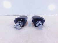 Harley Touring FXR Dyna Sportster & Softail Metal & Rubber Footpegs Footrests - C3 Cycle