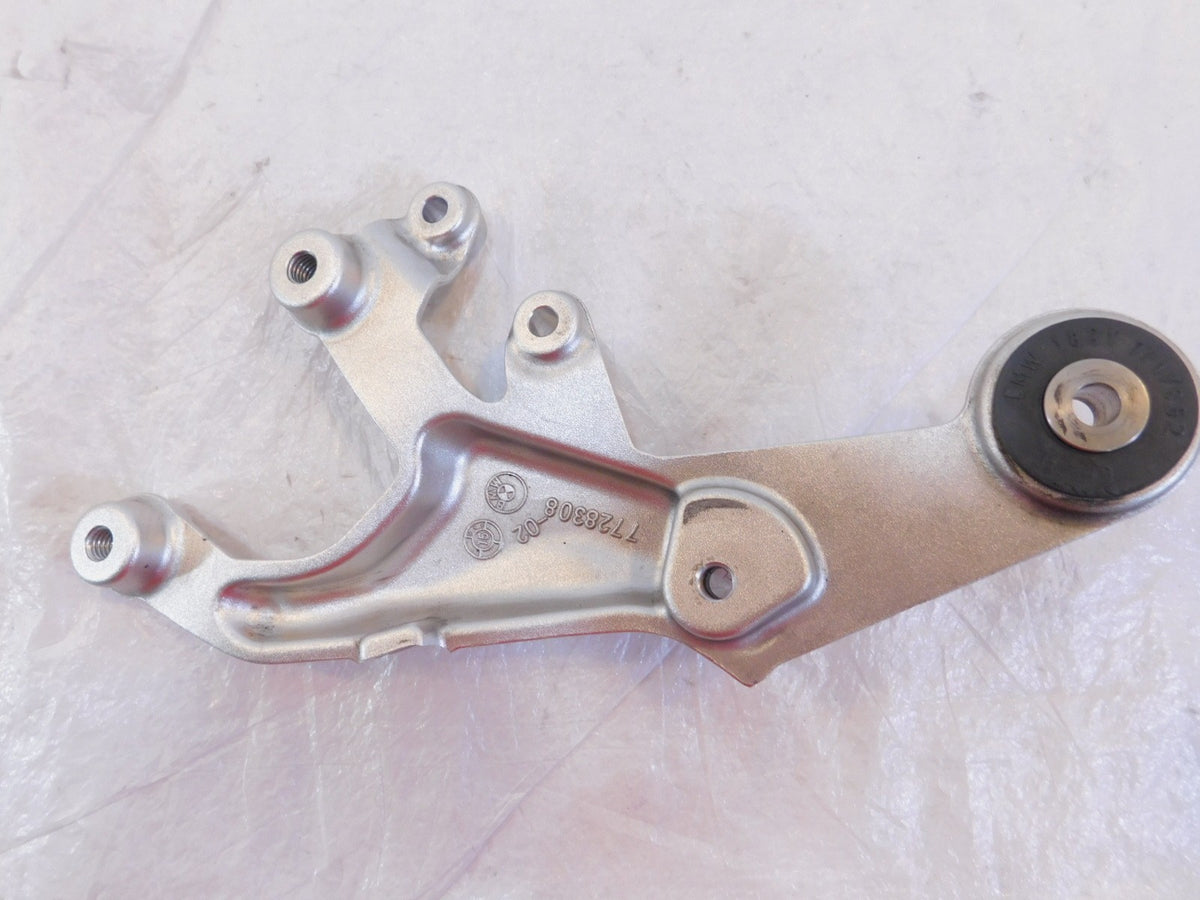2014-2016 BMW S1000-RR S1000RR Silver Rear Right Footrest Foot Peg Mount Bracket - C3 Cycle
