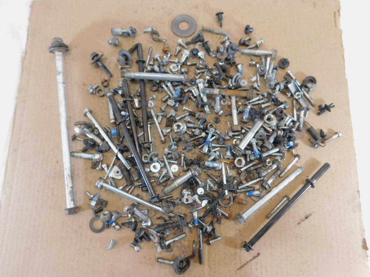 2011 11 Suzuki Burgman 400 AN400 Misc. Nuts Bolts & Brackets Parts Box Lot - C3 Cycle