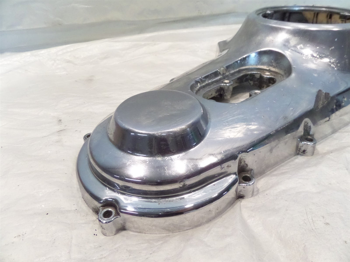 01 2001 Indian Gilroy Scout Dry Clutch Chrome Outer Primary Left Engine Cover
