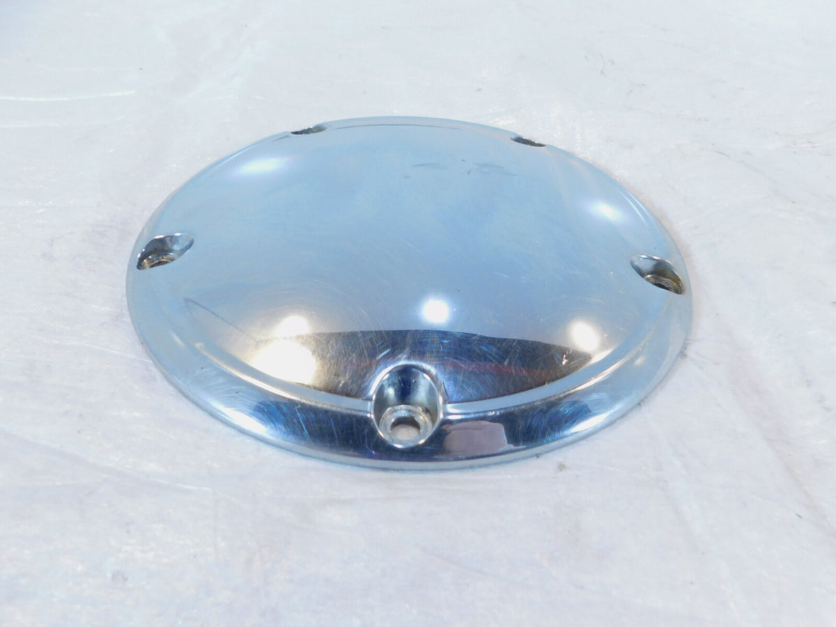Harley Davidson Twin Cam Touring Dyna Softail Chrome Derby Clutch Cover 25415-99 - C3 Cycle