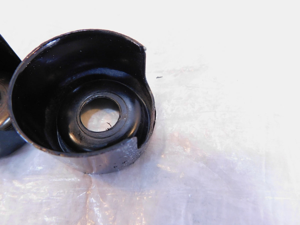 Harley Davidson Sportster 883 & 1200 Black Rear Shock Absorber Top Bolt Covers - C3 Cycle