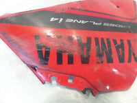 14 Yamaha YZF R1 Red Front Right Lower Under Belly Fairing Cowling Shield Guard - C3 Cycle