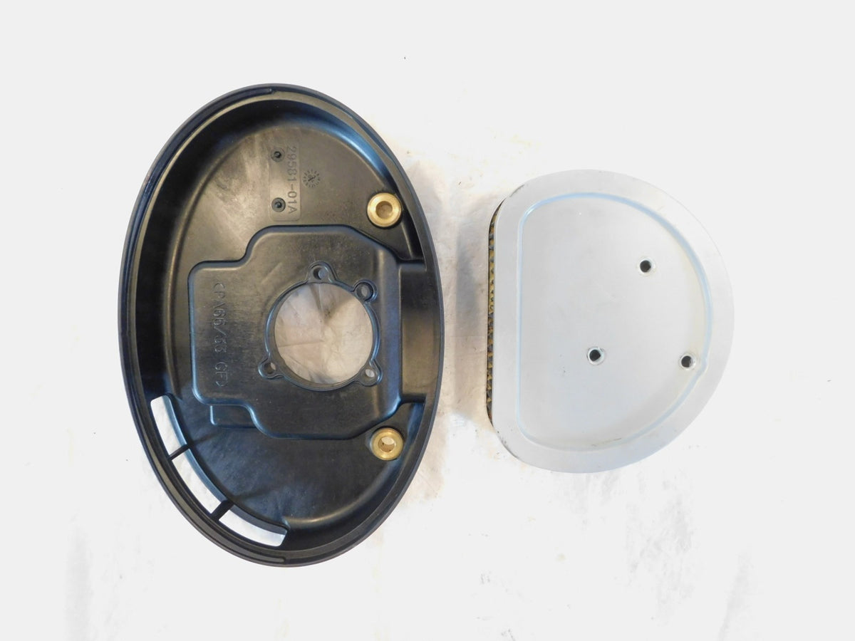 Harley Davidson Electra Glide Softail Dyna Air Cleaner Filter & Backplate - C3 Cycle