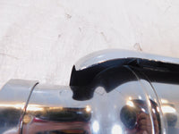 Royal Enfield Meteor 350 Euro 5 Chrome Rear Exhaust System Muffler Pipe & Shield - C3 Cycle