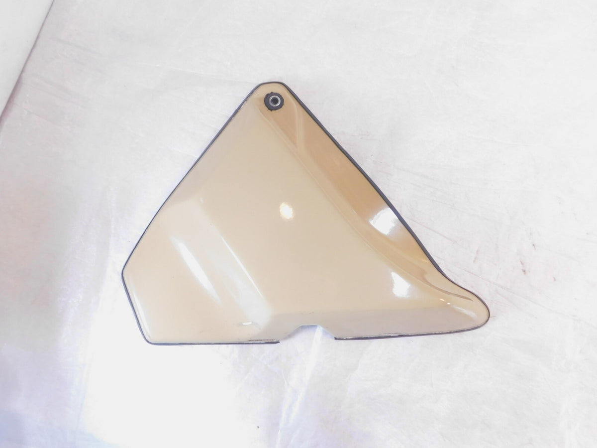 1984 84 Harley Davidson Electra Glide Tan Left Frame Side Cover Fairing Cowling - C3 Cycle