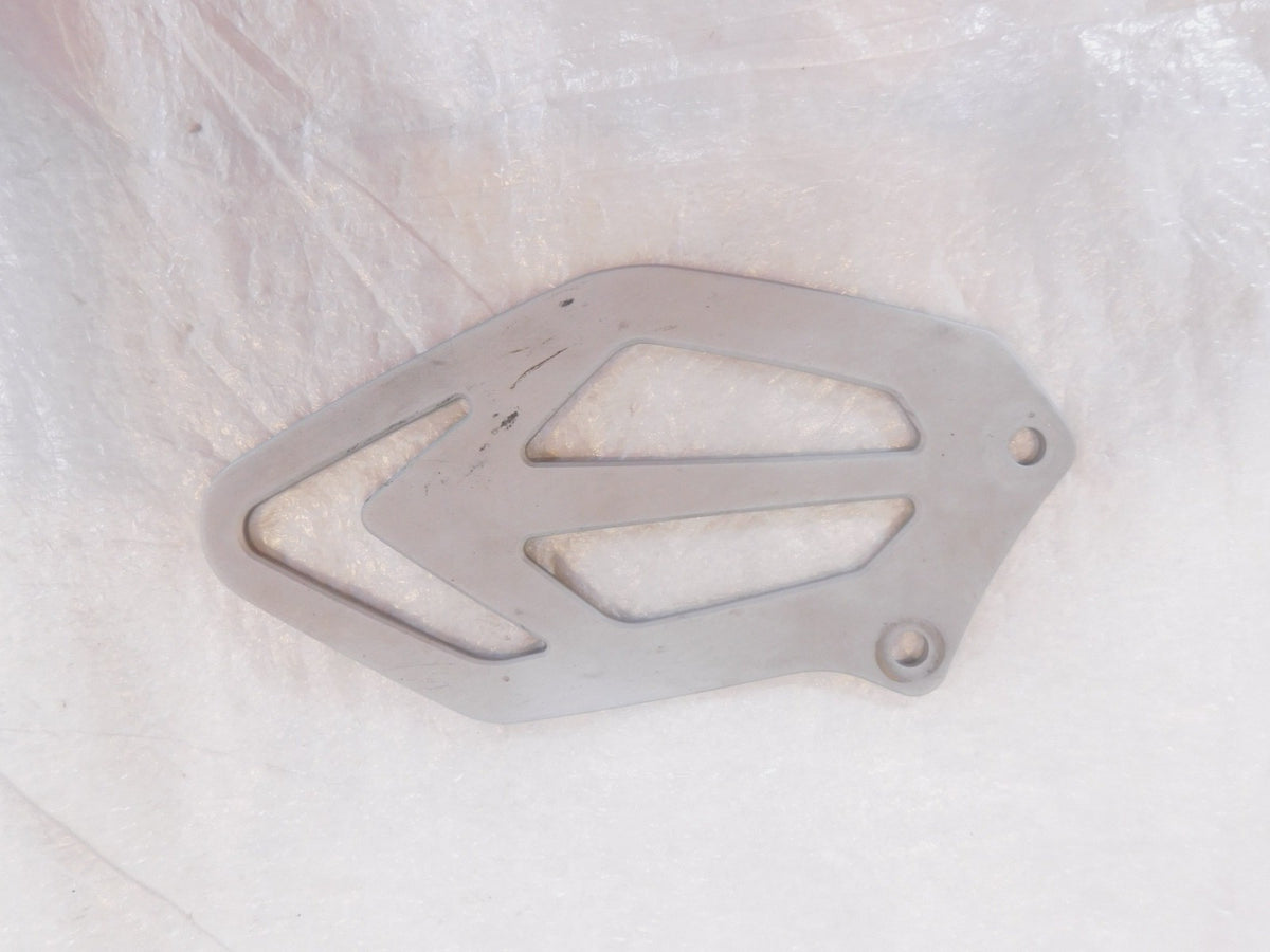 2014-2019 BMW S1000-RR S1000RR Silver Rear Right Footrest Rearset Heel Guard - C3 Cycle