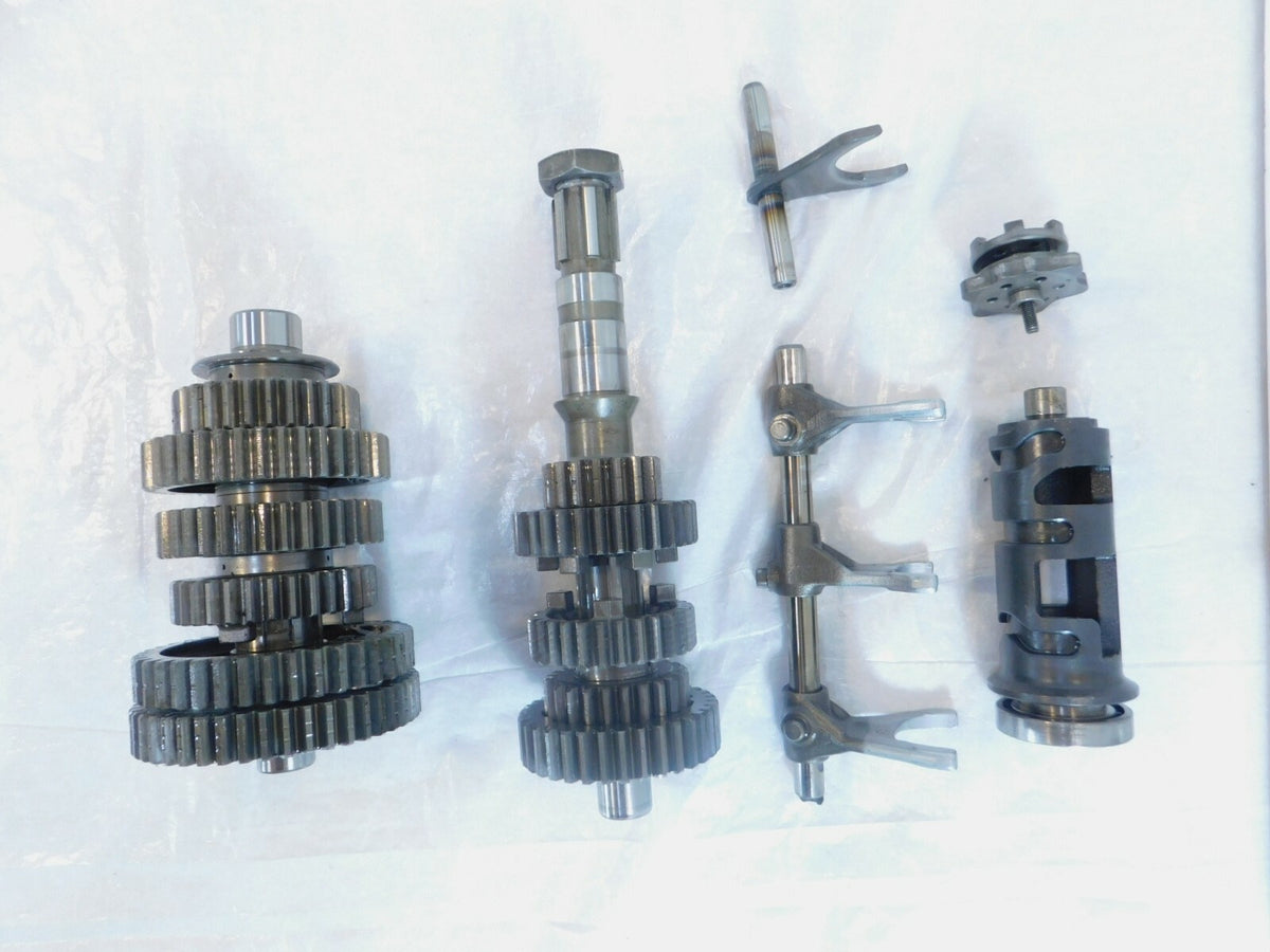 1986-1999 Yamaha Virago 1100 XV1100 Transmission Gears & Shift Drum w/ Forks - C3 Cycle
