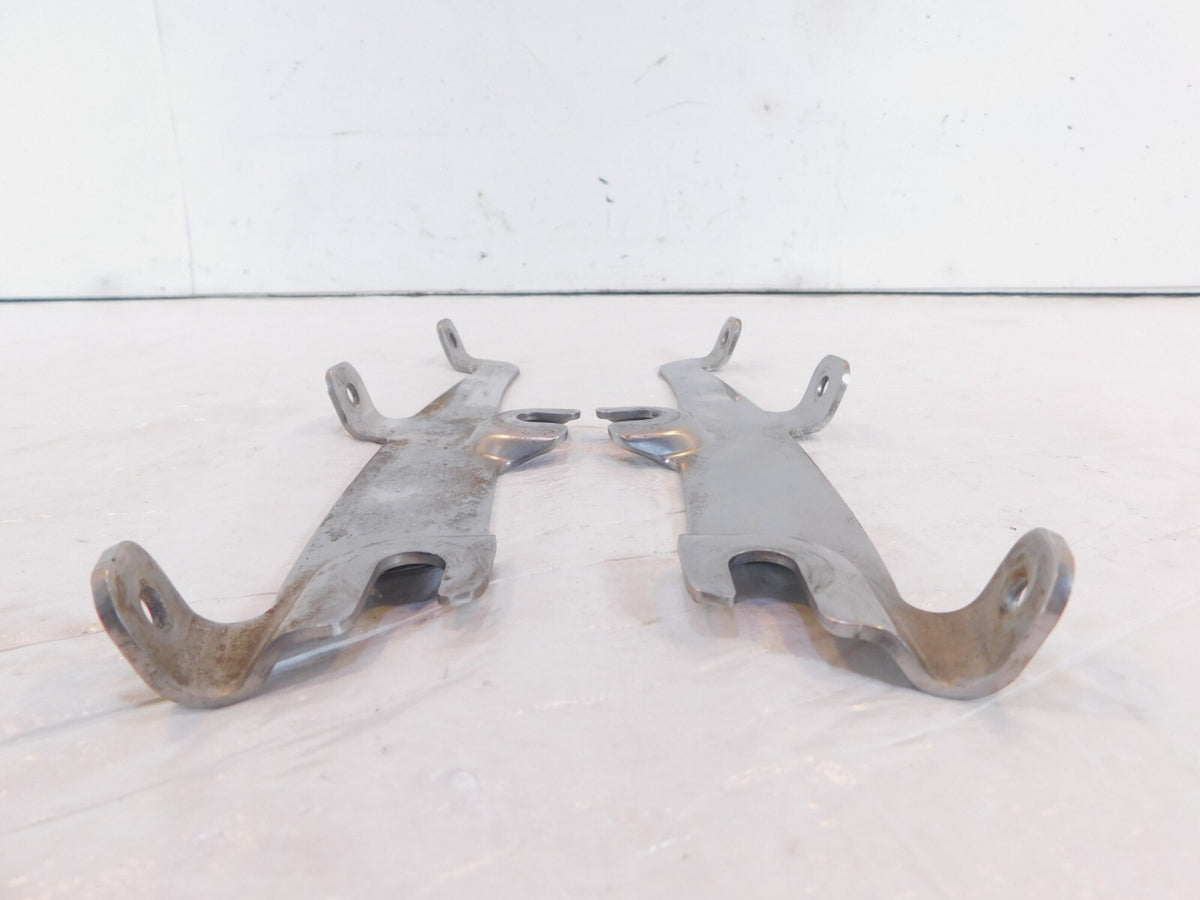 Harley Davidson Sportster 883 1200 Custom Pair Front Windshield Mount Brackets - C3 Cycle
