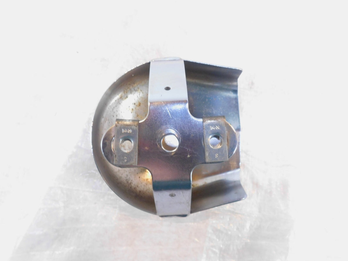 Harley Touring Electra Glide Road King Dyna Softail Sportster Chrome Horn Cover - C3 Cycle