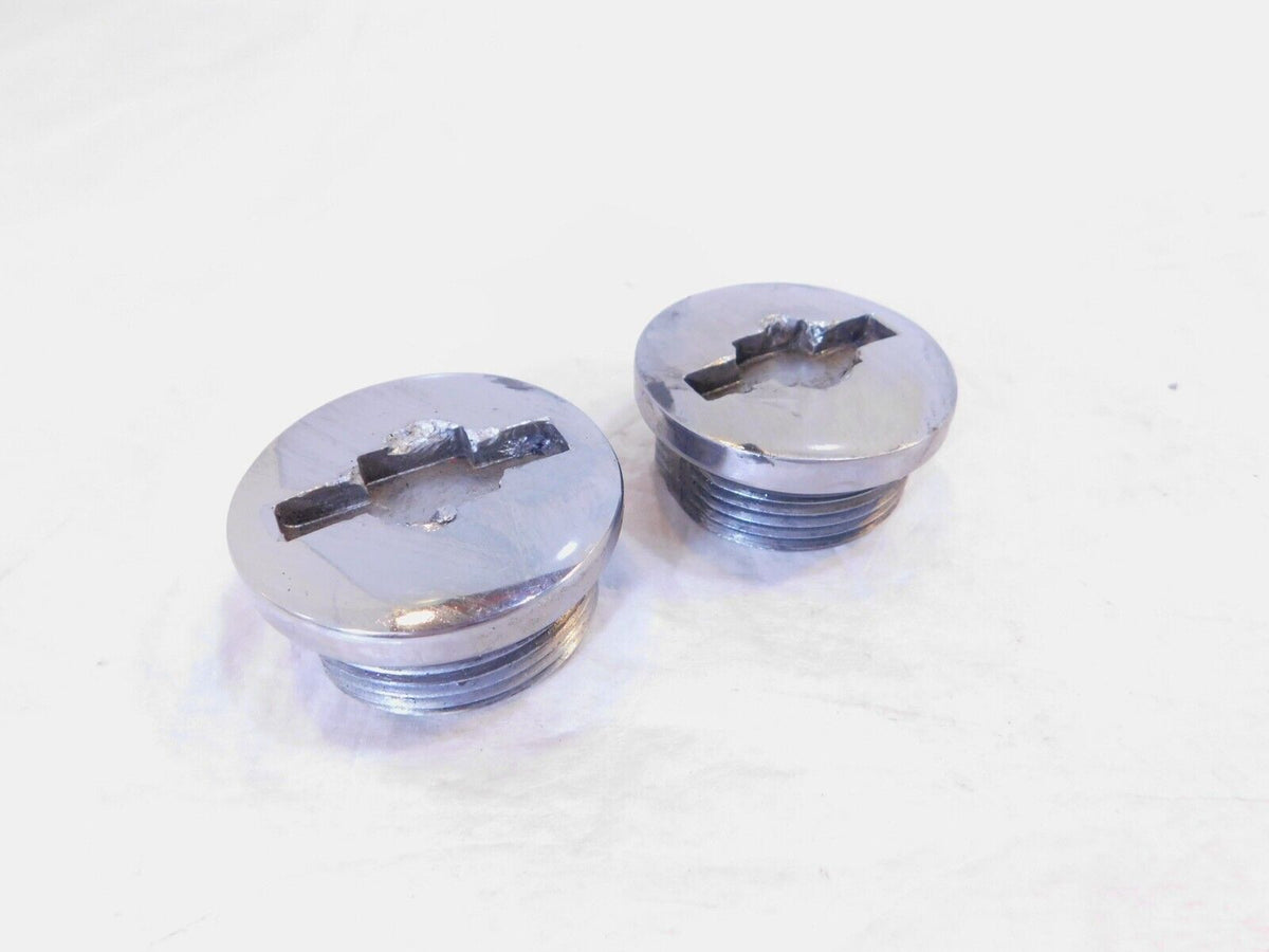 86 & 87 Harley Davidson Sportster 883 & 1100 Front Fork Tube Plug Caps 45993-86 - C3 Cycle