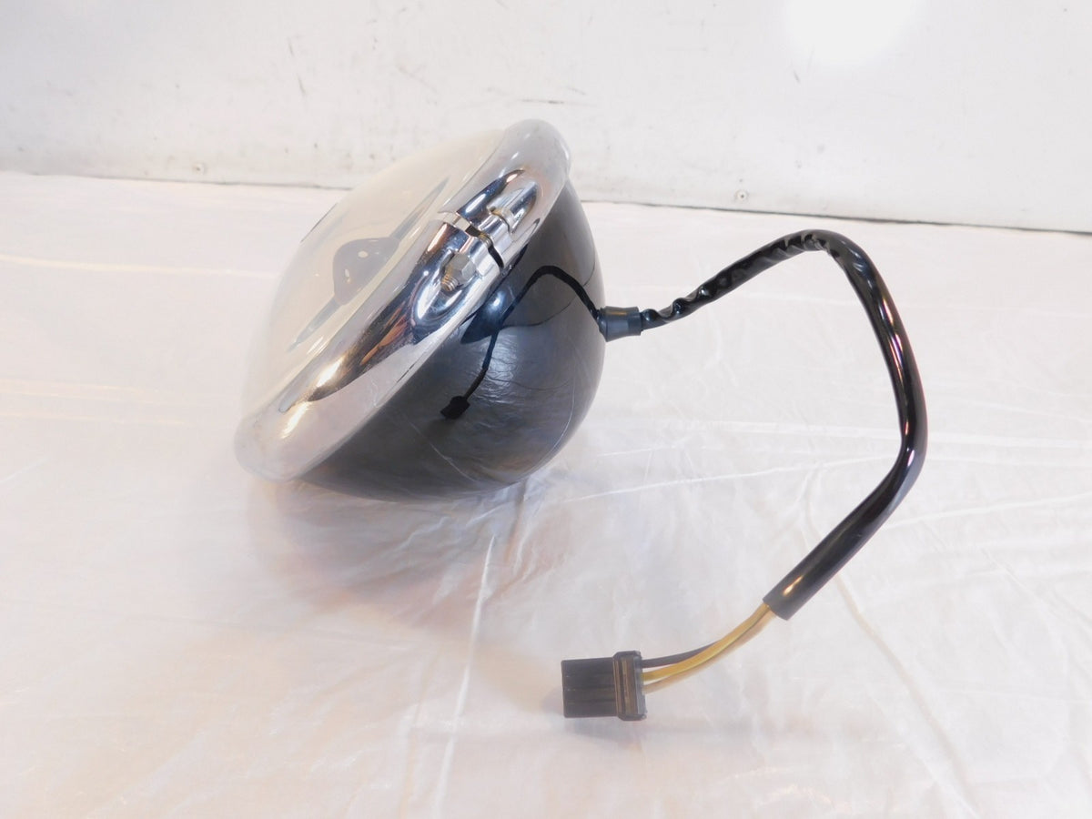 Harley Davidson Dyna Low Rider V-Rod Black Headlamp Headlight & Bucket Housing - C3 Cycle