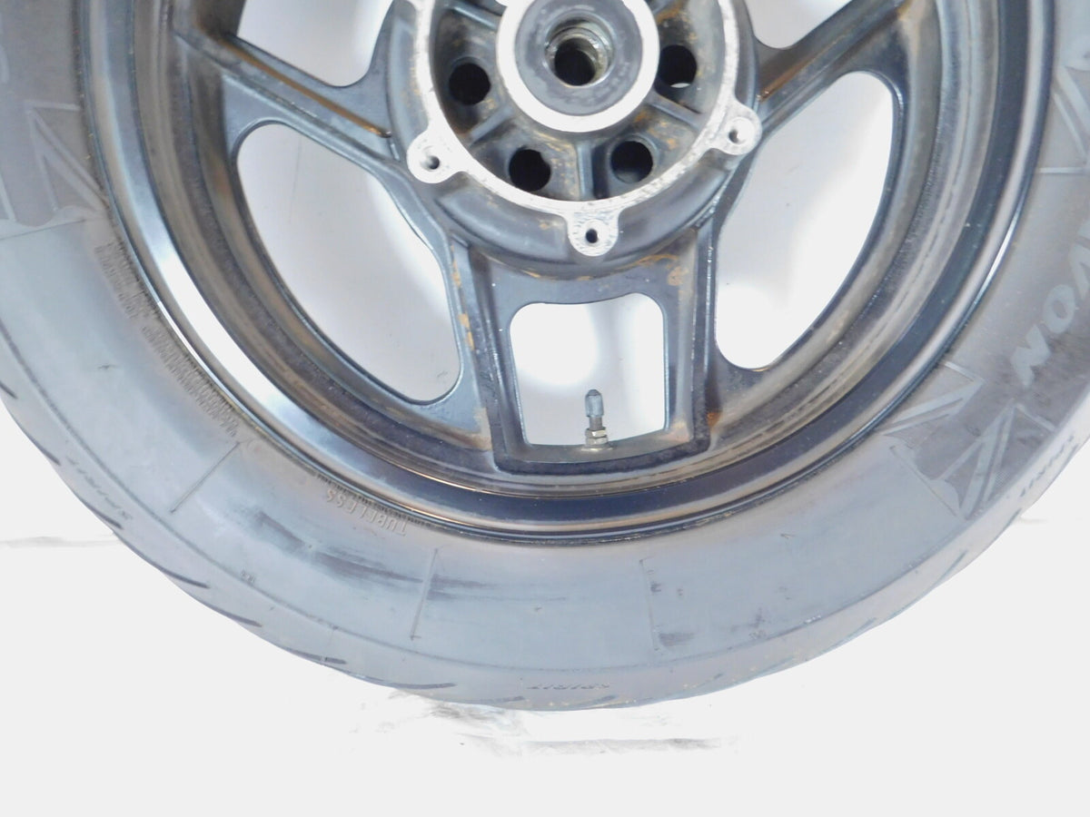 1986 & 1987 Kawasaki Ninja 1000 1000R ZX1000 GPZ Black Rear Wheel Rim & Tire - C3 Cycle