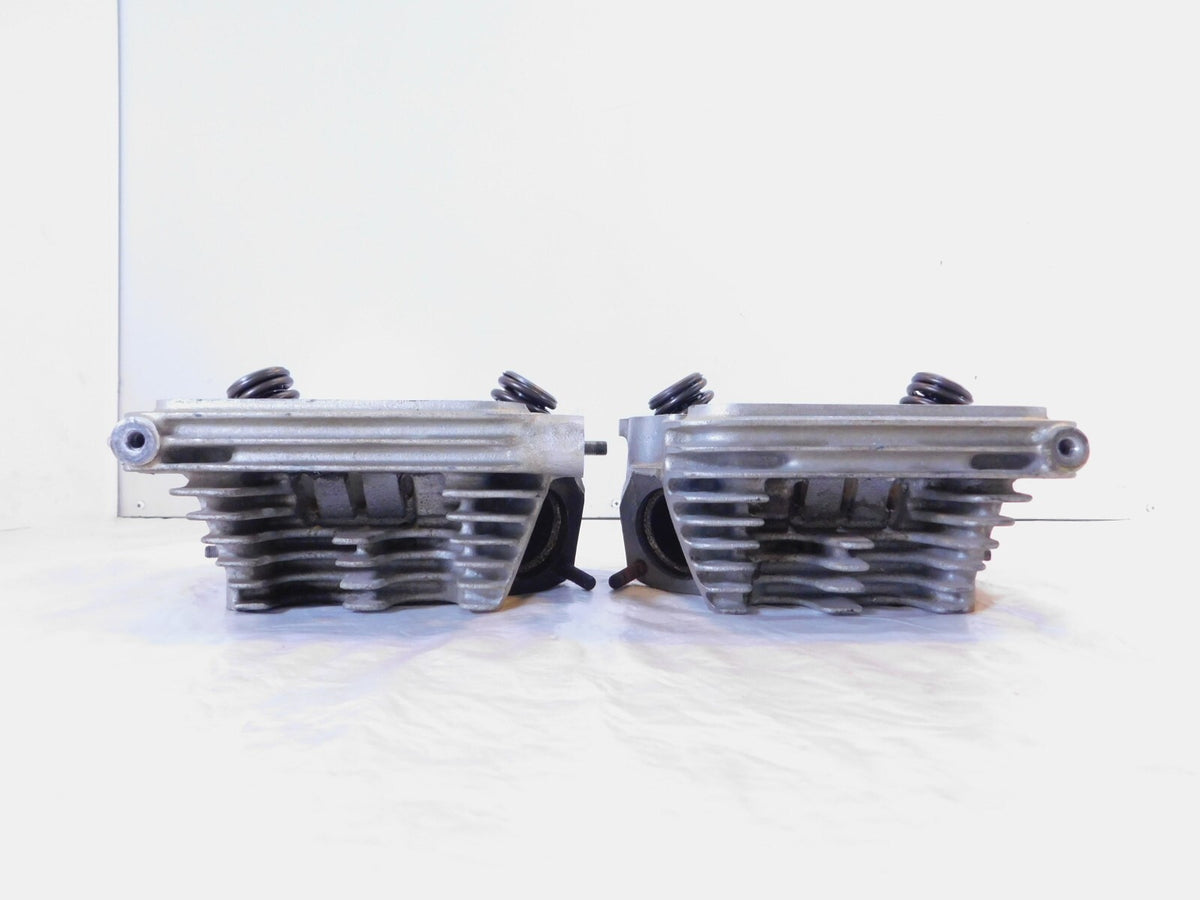 Harley Davidson Sportster 883 Hugger & Custom Silver Cylinder Heads w/ Valves - C3 Cycle
