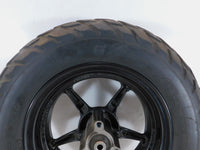 2012-2019 Yamaha YW50 Zuma 50 50F 50FX Black Front Wheel Rim & Tire 10" x 3.00" - C3 Cycle