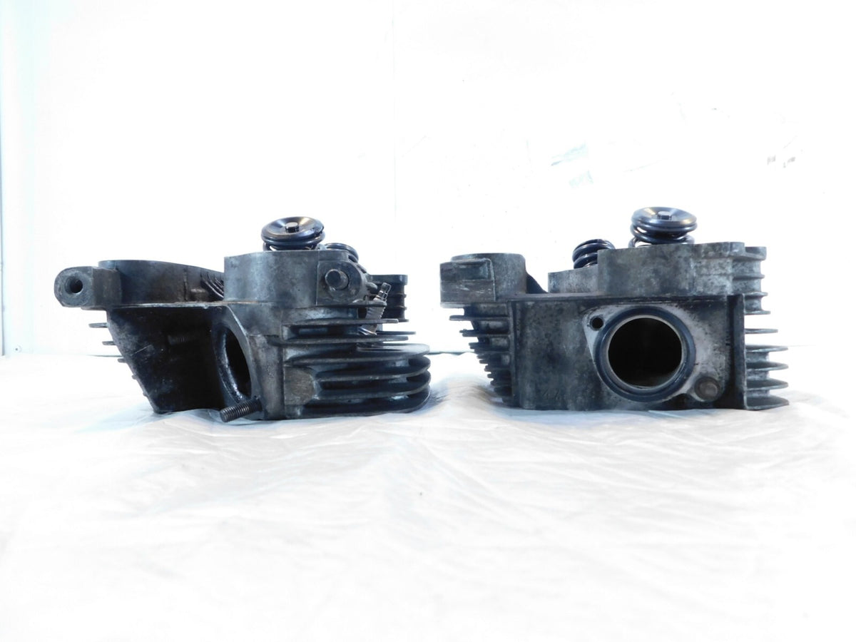1988-1989 Harley Davidson Sportster 1200 Black Cylinder Heads Valves & Springs - C3 Cycle