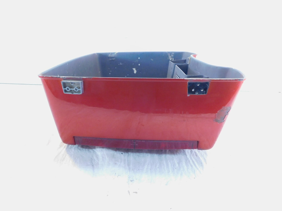 1986-1990 Harley Davidson Touring Tour Electra Glide Red Luggage Tour-Pak Bottom - C3 Cycle