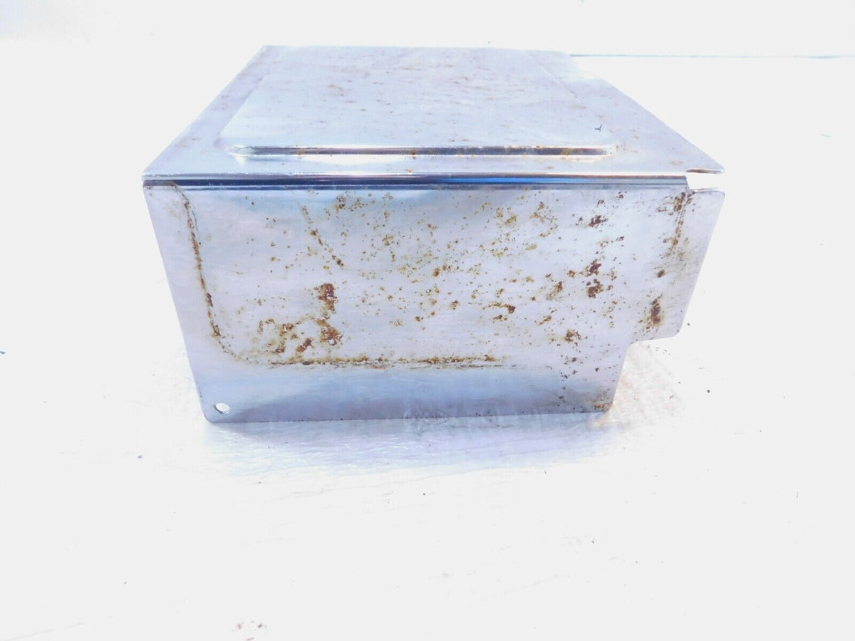 Harley Davidson Dyna Super Glide & Low Rider Chrome Battery Box Side Cover - C3 Cycle
