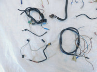 1977 77 BMW Airhead R75 R75/7 Misc Electrical Wiring Wire Plug Sub Harnesses Lot - C3 Cycle