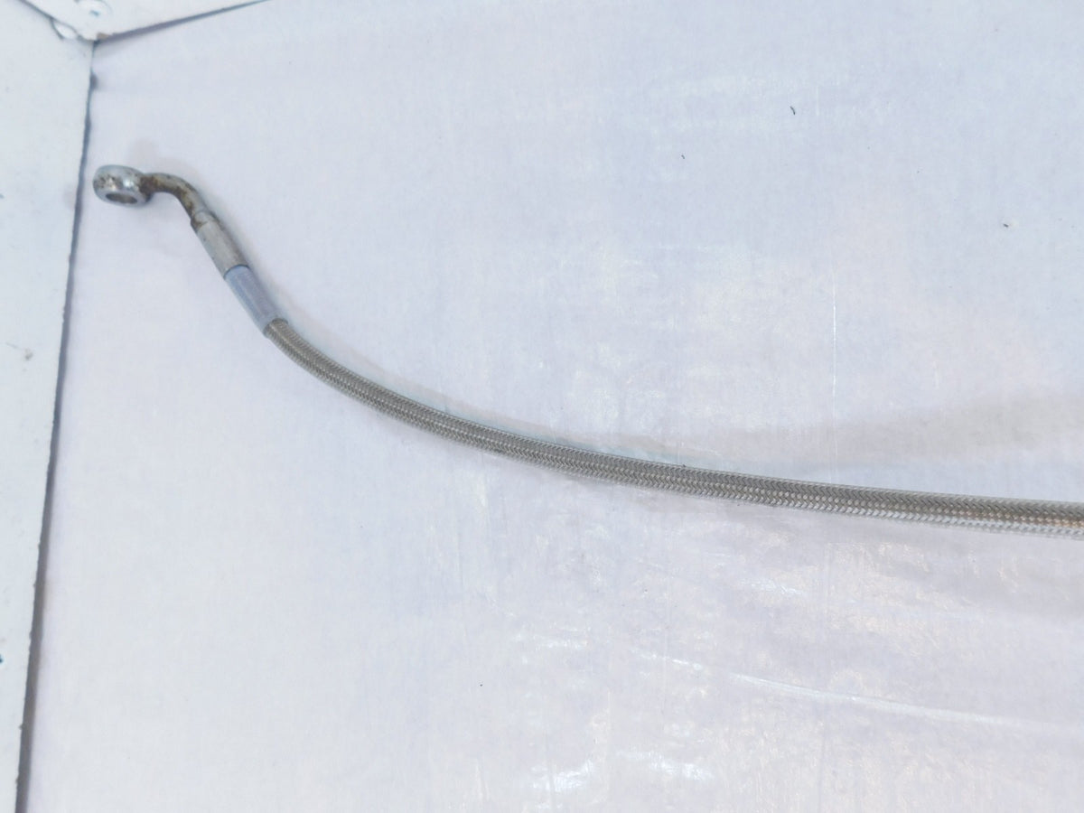 Harley Braided Electra Glide Ultra & Classic Dual Disc Front Brake Line Hose - C3 Cycle