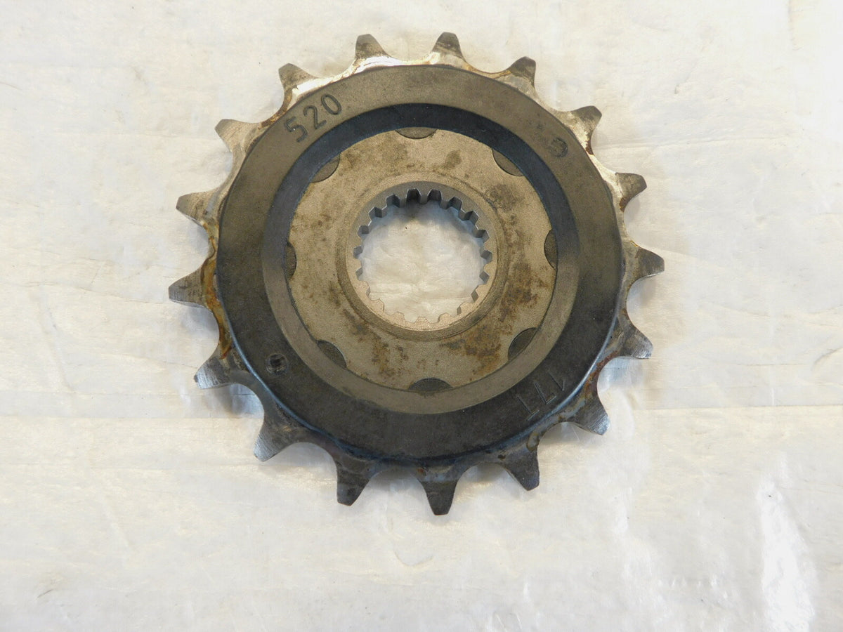 16 Triumph Street Twin Front Engine Motor Transmission 17T Tooth Output Sprocket - C3 Cycle