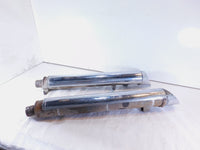 08-10 Victory Vision Rear Left/Right Crossover Exhaust Mufflers & Chrome Shields - C3 Cycle