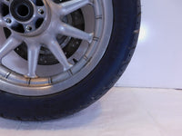 Harley Davidson Road Street Electra Glide 9 Spoke Silver Rear Wheel Rim - BENT - C3 Cycle