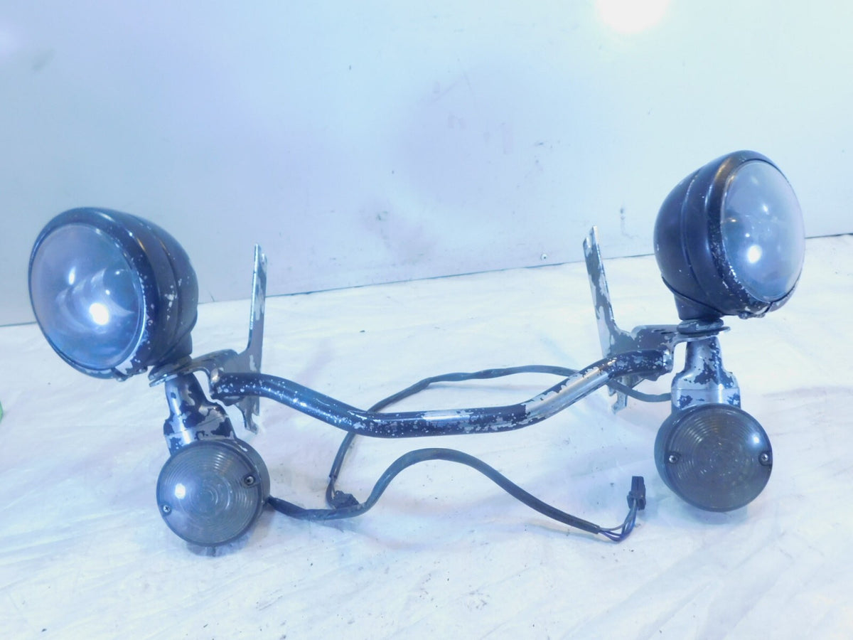 Harley Davidson Touring Road King & Electra Glide LED Fog Auxiliary Light Bar - C3 Cycle
