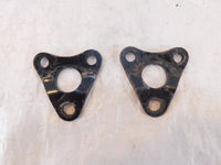 1982 82 Yamaha XJ750 Maxim 750 Black Front Left/Right Engine Mount Stay Brackets - C3 Cycle