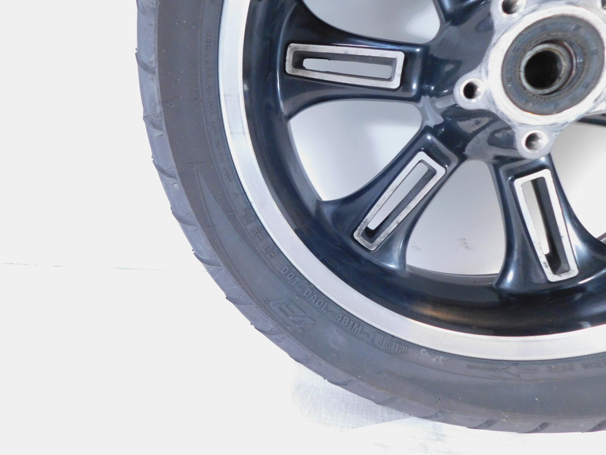 2010-2017 Victory Cross Country & Cross Roads & Vision Black Back Rear Wheel Rim - C3 Cycle