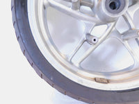 BMW K1200GT K1200RS R1100S R1150R Cast Silver Front Wheel Rim & Tire - Straight - C3 Cycle