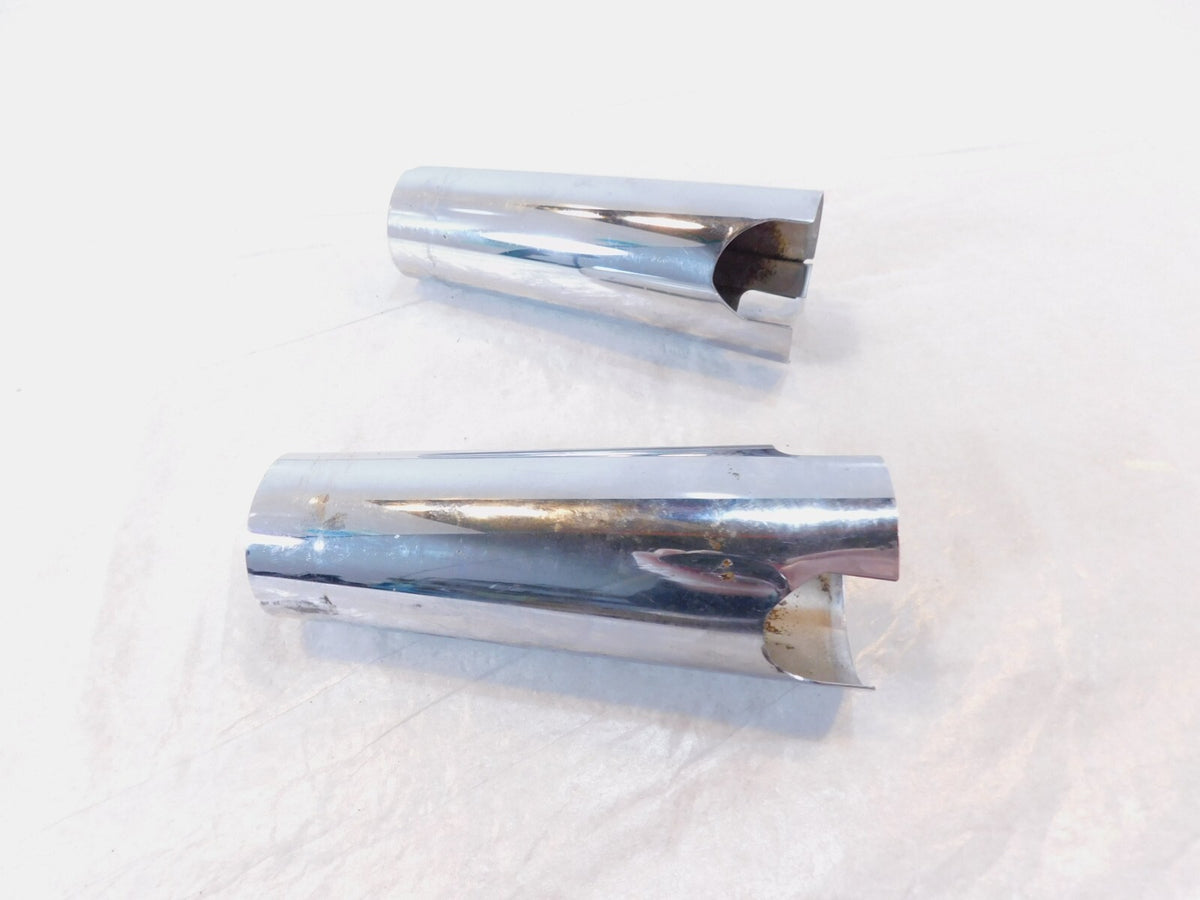 Kawasaki Vulcan 800 1500 Classic VN1500 VN800 Upper Front Fork Tube Tin Covers - C3 Cycle