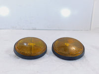 1996-2014 Honda Rebel 250 CMX250C Amber Front Left/ Right Side Fender Reflectors - C3 Cycle