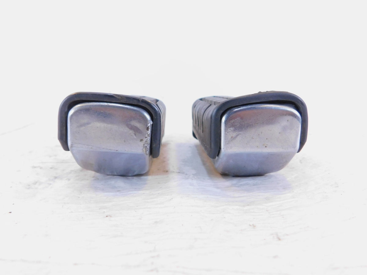 1983-1985 Honda CB650SC Nighthawk 650 Black Left/Right Rear Footpeg Footrest - C3 Cycle
