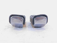 1983-1985 Honda CB650SC Nighthawk 650 Black Left/Right Rear Footpeg Footrest - C3 Cycle