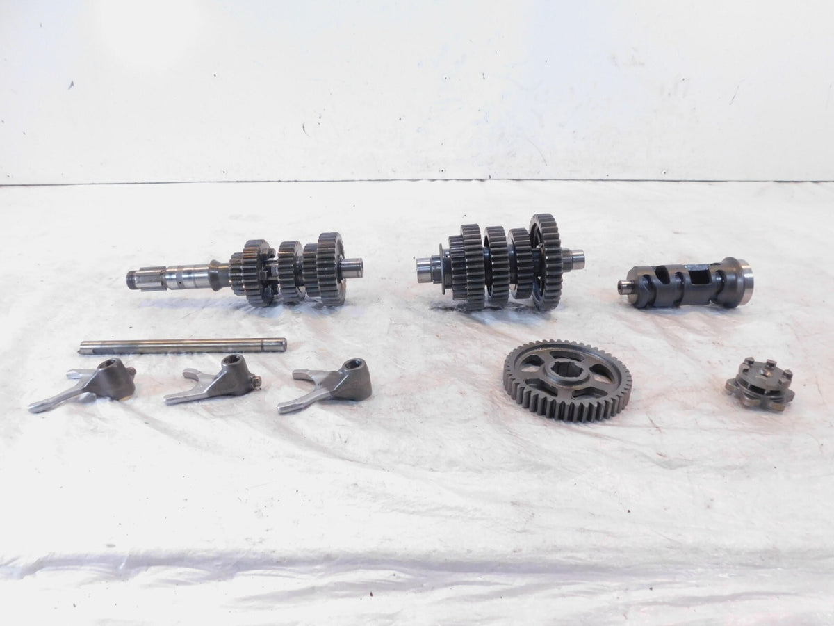 1986-1999 Yamaha Virago 1100 XV1100 Transmission Gears & Shift Drum w/ Forks - C3 Cycle