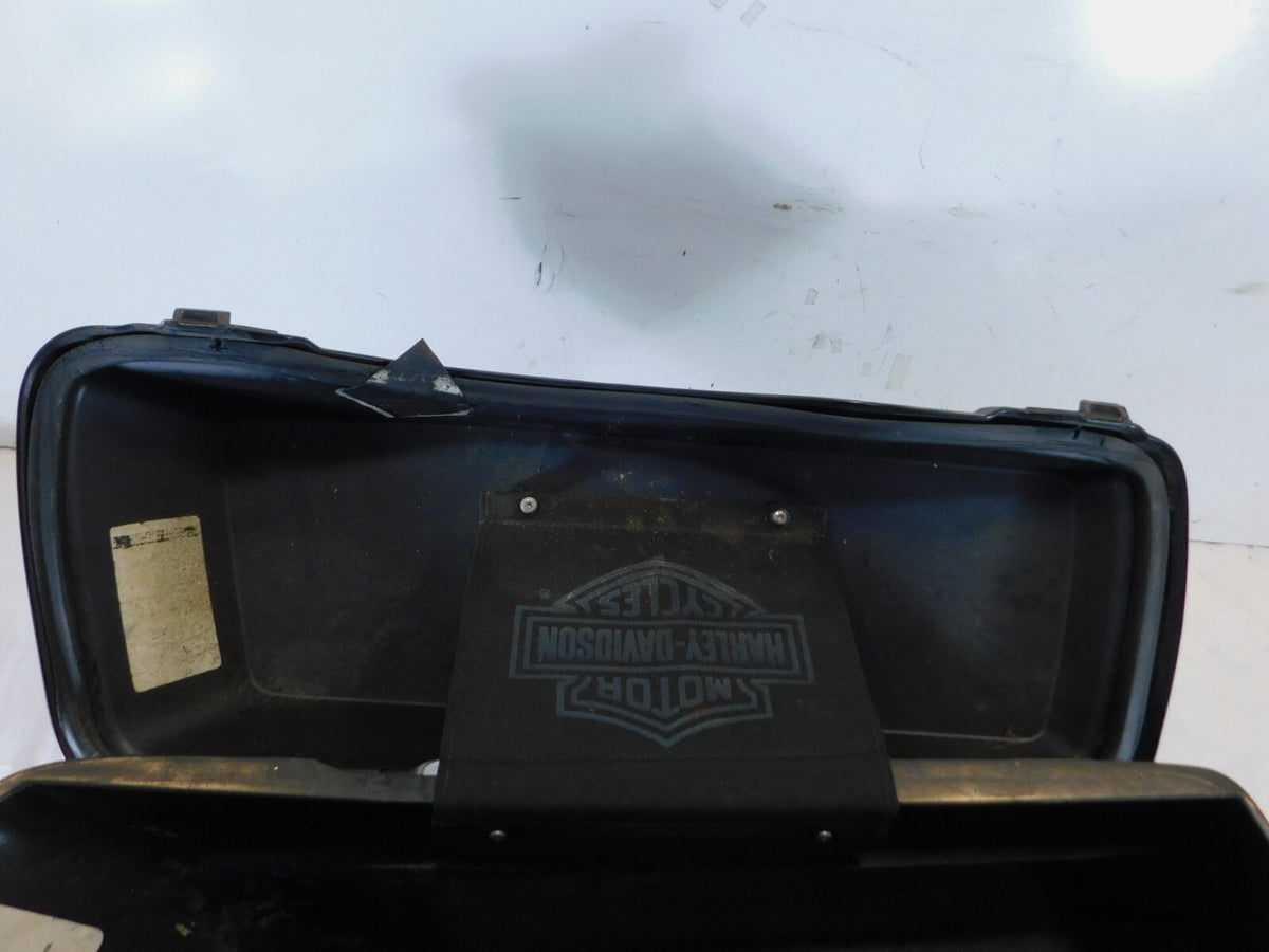 Harley Davidson Road King Street Electra Glide Black Right Luggage Bag Saddlebag - C3 Cycle