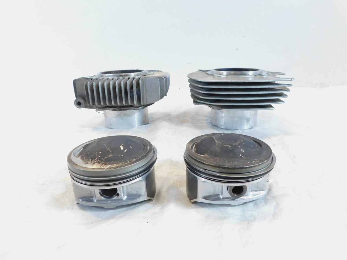 07-08 Ducati Monster 695 M695 Horizontal Vertical Cylinder Piston Blocks Jugs - C3 Cycle