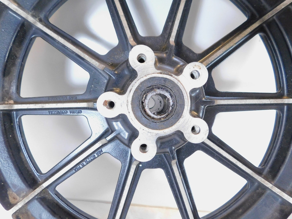 Harley Davidson EVO Touring Electra Glide Cast 10 Spoke Front Wheel Rim 43345-87 - C3 Cycle
