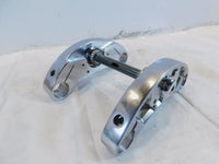 Victory V92 Deluxe & Classic Cruiser Chrome Front Fork Triple Tree Brackets - C3 Cycle