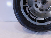 Harley Davidson EVO Touring Electra Glide Cast 10 Spoke Front Wheel Rim - BENT - C3 Cycle