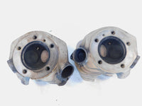 1979-1983 Harley Davidson Electra Glide Engine Motor Cylinder Heads w/ Valves - C3 Cycle