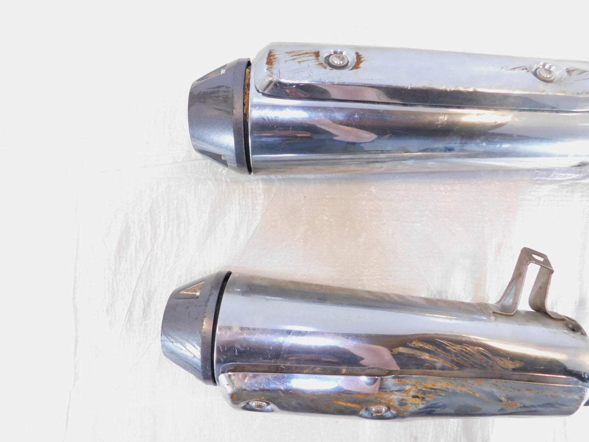 Suzuki GW250 Inazuma 250 L3 L4 L5 L7 Rear Left/Right Exhaust System Mufflers