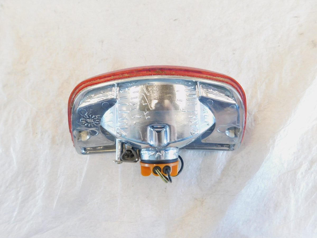 Piaggio Vespa LX LXV 50 125 150 Red Rear Brake Taillight Tail Light Lamp - C3 Cycle