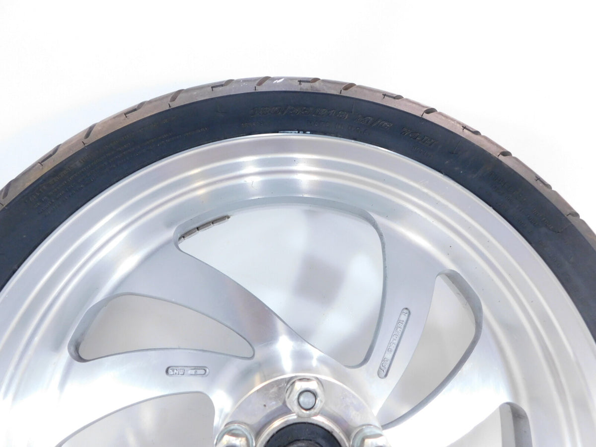2004 2005 & 2006 Victory Kingpin California Front Cast Wheel Rim w/ Tire 18"x3" - C3 Cycle