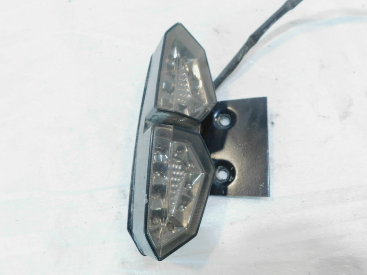 2004 04 Buell Firebolt XB9R XB12R Rear Tail Fender License Plate Bracket & Light - C3 Cycle