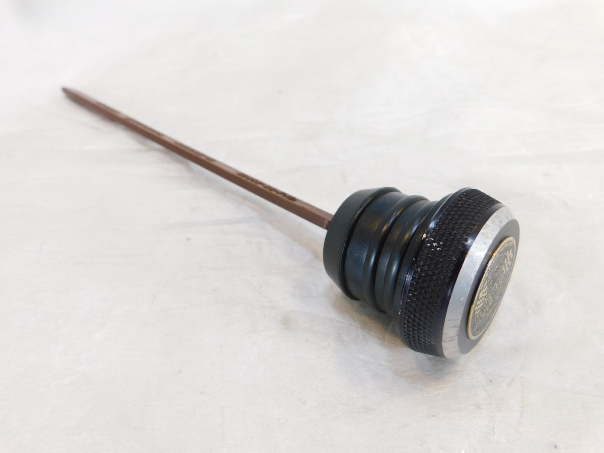 Harley Davidson Dyna Wide Super Glide Low Rider Black Engine Oil Level Dipstick - C3 Cycle
